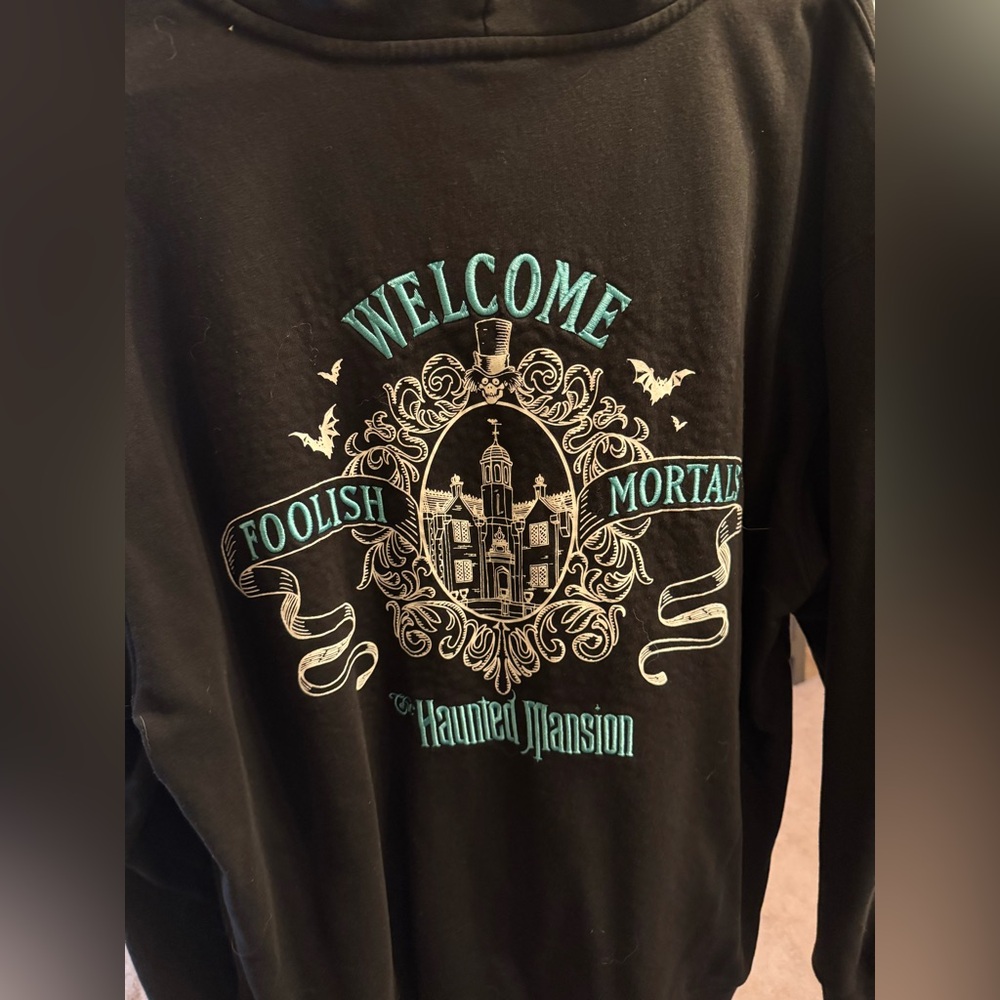 Walt Disney World Haunted Mansion zip up - Picture 2 of 3